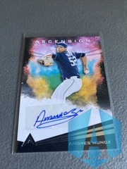 2021 Panini Chronicles Ascension Auto Andrew Munoz #AA-AM Seattle Mariners